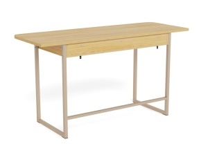 Consola Darlington, Natural, 77x140x40 cm - Img 4