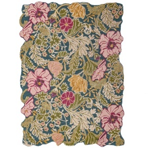 Covor Daphne Shaped Floral Multicolor 200x290 cm - Img 5