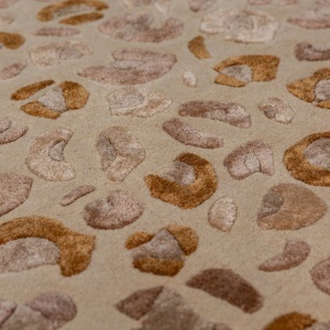 Covor Leopard Print Natural 140x200 cm - Img 2