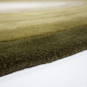 Covor Puddle Ombre Wool Verde 200x290 cm - Img 4
