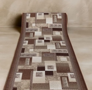 Covor Traversa, Print, Maro, 100x200 cm, Delta 1733