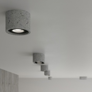 Lustra Basic din beton Gri 27x14x9 cm - Img 8