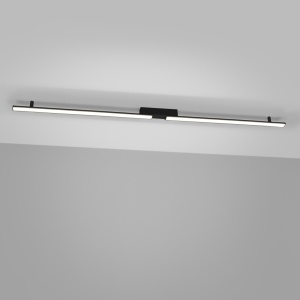 Lustra LED Lagom Negru 4000K 181x4x7 cm - Img 3