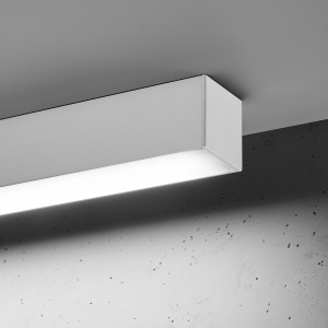 Lustra LED Pinne Alb 4000K 118x6x6 cm - Img 5
