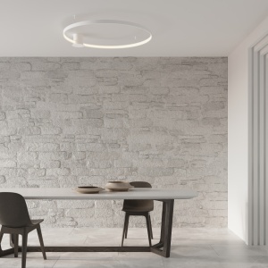 Lustra LED Rio Alb 4000K 110x118x12.5 cm - Img 13