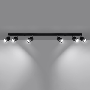 Lustra Nero Argintiu 117x5x18 cm - Img 3