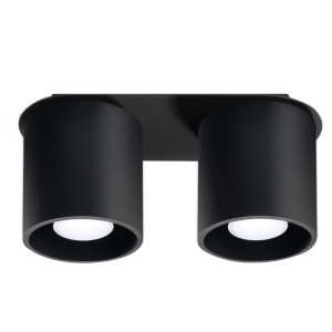 Lustra Orbis Negru 26x10x12 cm