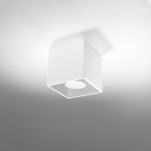 Lustra Quad Alb 10x10x10 cm - Img 2