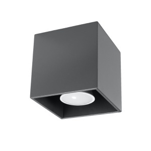 Lustra Quad Antracit 10x10x10 cm
