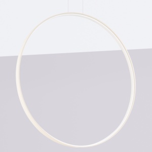 Lustra suspendata LED Rio 110 Bej 4000K 110x16x150 cm - Img 2