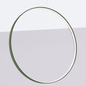 Lustra suspendata LED Rio 110 Olive 4000K 110x16x150 cm - Img 2