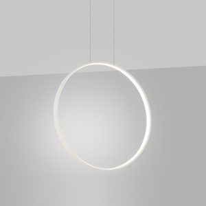 Lustra suspendata LED Rio 55 Bej 4000K 55x16x150 cm - Img 3