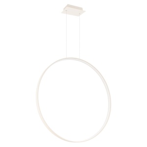 Lustra suspendata LED Rio 78 Bej 4000K 78x16x150 cm