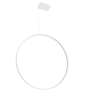 Lustra suspendata LED Rio Alb 3000K 110x16x150 cm