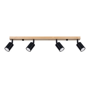 Lustra Verdo Negru 25x25x110 cm