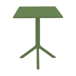 Masa de gradina, Groovy, Verde inchis, 60x60x76 cm - Img 2