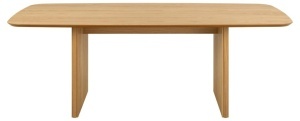 Masa dining Christo, Natural, 75x220x105 cm - Img 6