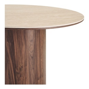 Masa dining Delphi, Maro, 120x120x76 cm