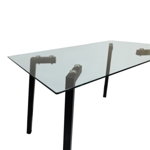Masa Titta, Negru, 120x70x75 cm - Img 5