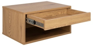 Noptiera Cholet, Natural, 24.5x50x35 cm - Img 4