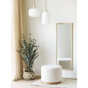 Oglinda de perete Scottsdale, Natural, 2.5x45x110 cm - Img 2