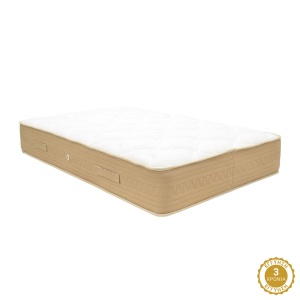 Saltea cu arcuri bonnel cu doua fete, Sleepy, Alb, 200x150x27 cm