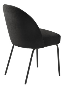 Scaun CRESTON, Negru, 57x84x49 cm - Img 4