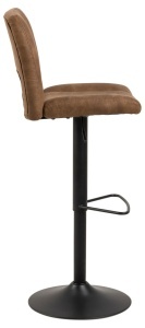 Scaun de bar Sylvia, Maro, 115x41.5x52 cm - Img 5