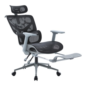 Scaun de birou V2, Vigo, Negru, 70x52x124 cm - Img 3