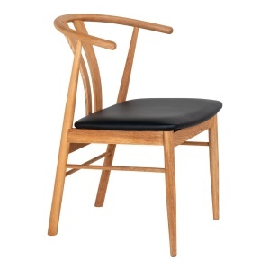 Scaun dining Artenara, Natural, 56x51x77 cm