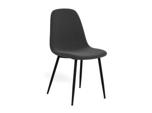 Scaun dining Celia, Negru, 86x44x54 cm - Img 3