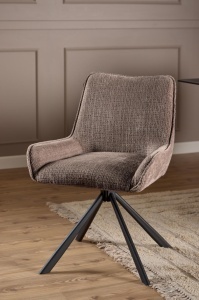 Scaun dining Eddie, Maro, 81x59x56 cm