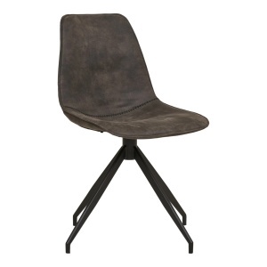 Scaun dining Monaco, Gri, 56x48x86 cm - Img 4
