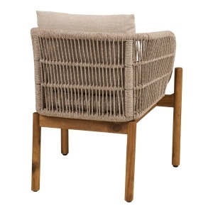 Scaun dining Terracina, Maro, 67x64x77 cm - Img 2