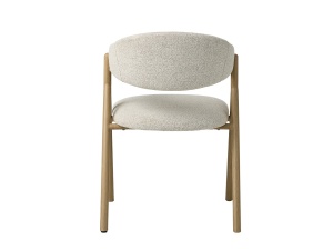 Scaun FRANCES V1, Alb, 58x82x58 cm - Img 2