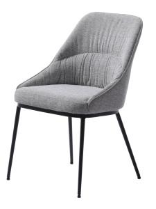 Scaun MERIDIAN, Gri inchis, 59x85x52 cm