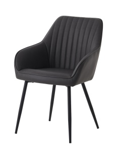 Scaun NOLAN V1, Gri, 60x84x58 cm