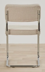 Scaun RUPERT, Bej, 53x84x50 cm - Img 4