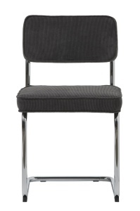 Scaun RUPERT, Gri, 53x84x50 cm - Img 2