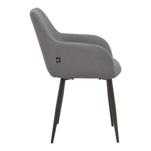 Scaun Telia, Antracit, 60x54x85 cm - Img 3