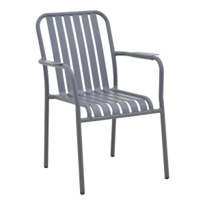 Set 3 masa si scaune gradina, Heven Vista, Antracit, 80x80x72 cm - Img 3