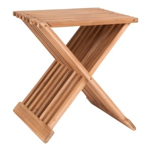 Taburet Erto, Natural, 35x40x45 cm - Img 3
