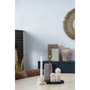 Tava decorativa, Negru, 26x26.5x2 cm