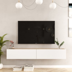 Έπιπλο TV FR8 Athlantic Pine-Λευκό