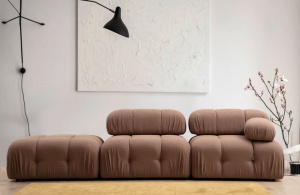 Αρθρωτός καναπές Bubble 1R Καφέ 95x95x75 cm - Img 5
