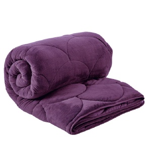 Αφράτο πάπλωμα Fluffy Μωβ 195x215 cm - Img 2