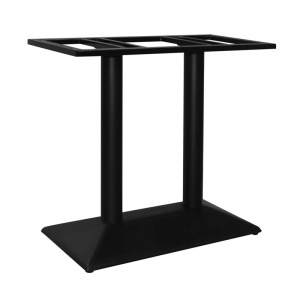 Βάση για επιφάνεια τραπεζιού Soutenir Pako World Μαύρο 80x40x72 cm