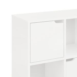 Βιβλιοθήκη Bookel, Pako World, Λευκό, 59x27x60 cm - Img 4