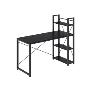 Γραφείο Vasagle Μαύρο 137.2x60x118.7 cm