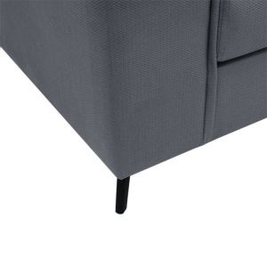 Γωνιακός Καναπές Pako Word Fabulos Ανθρακί 240 x 165 x 95 cm - Img 6